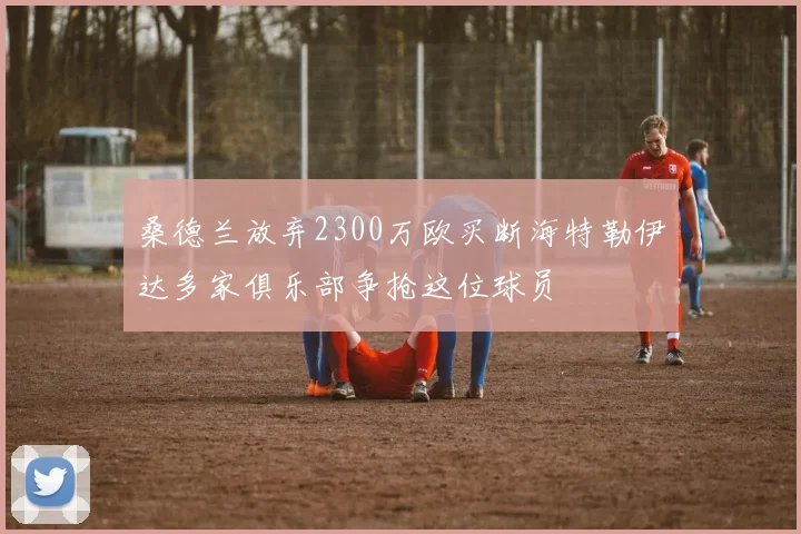 桑德兰放弃2300万欧买断海特勒伊达多家俱乐部争抢这位球员